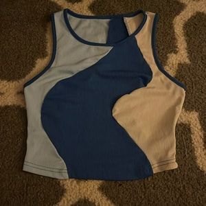 Royal blue tank top